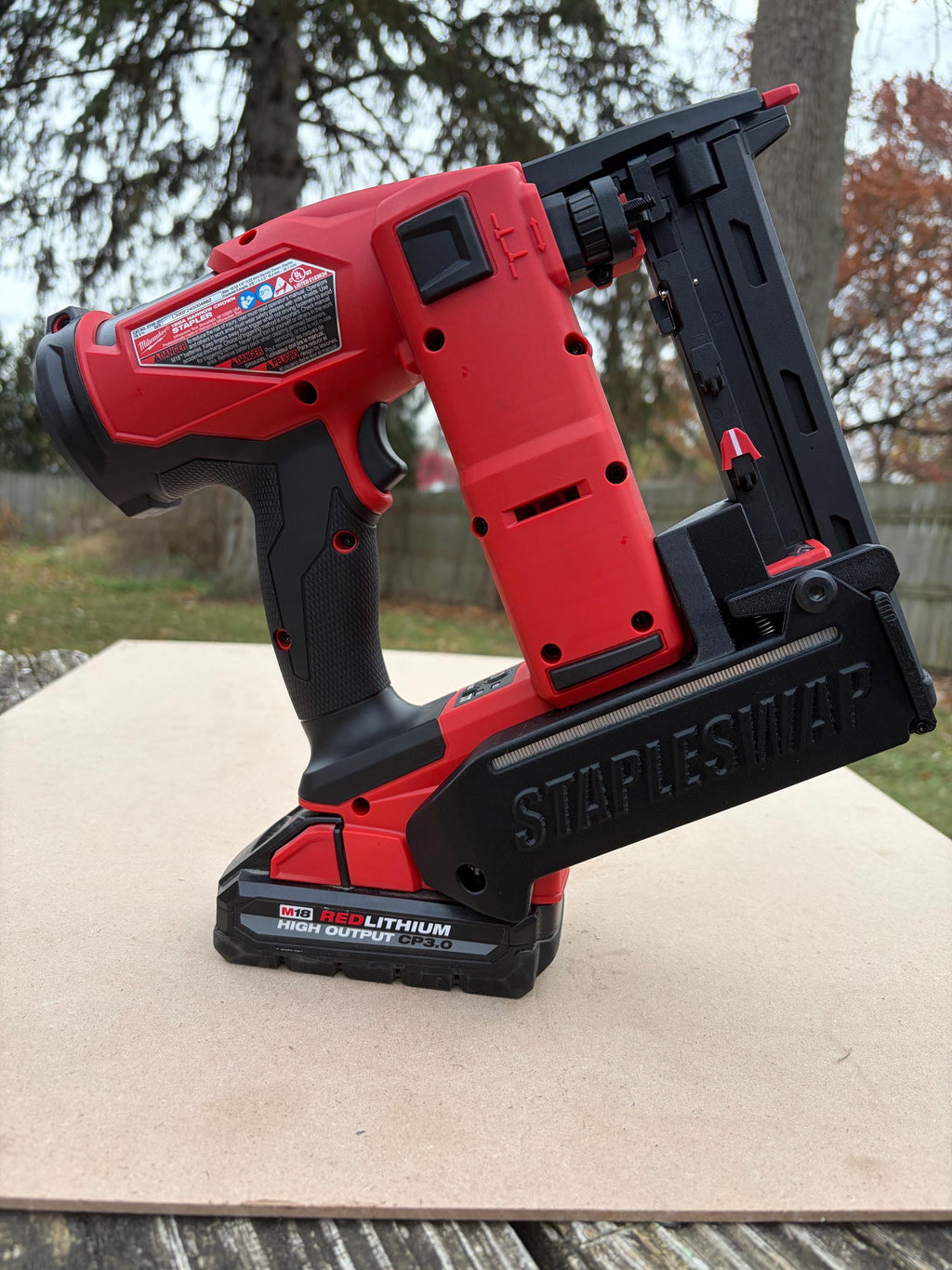 STAPLESWAP Spare Staple Attachment for Milwaukee M18 Crown Stapler