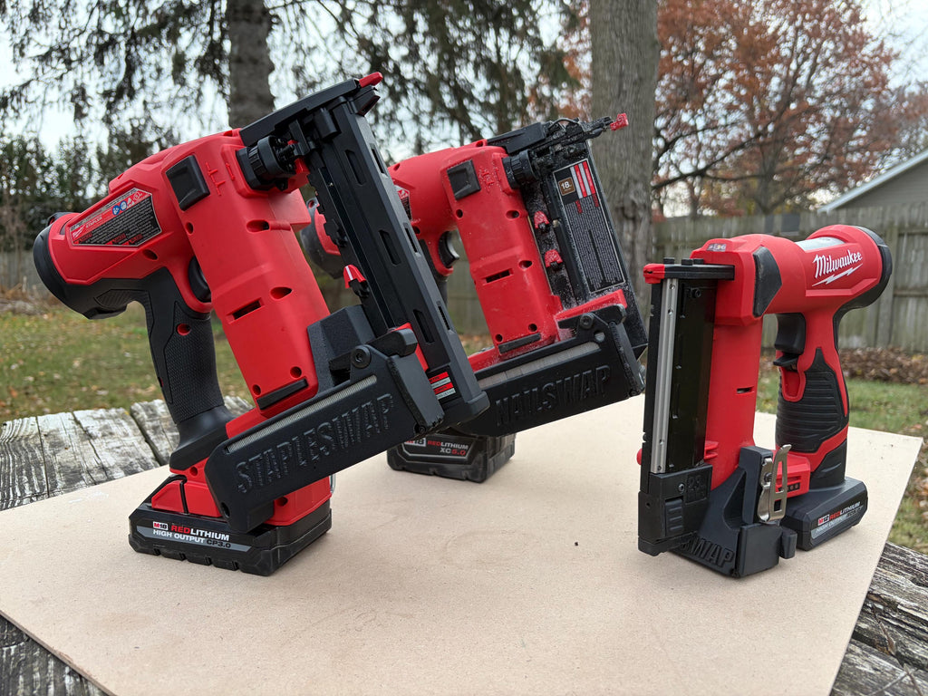 STAPLESWAP Spare Staple Attachment for Milwaukee M18 Crown Stapler