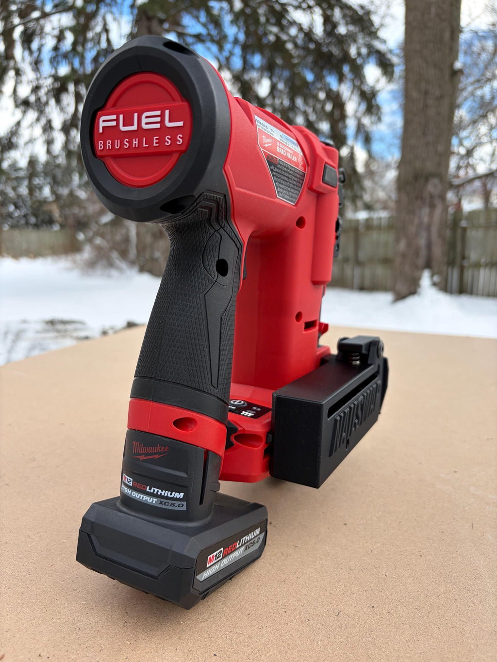 NAILSWAP Spare Nail Compartment for Milwaukee M12 18 Ga. Brad Nailer