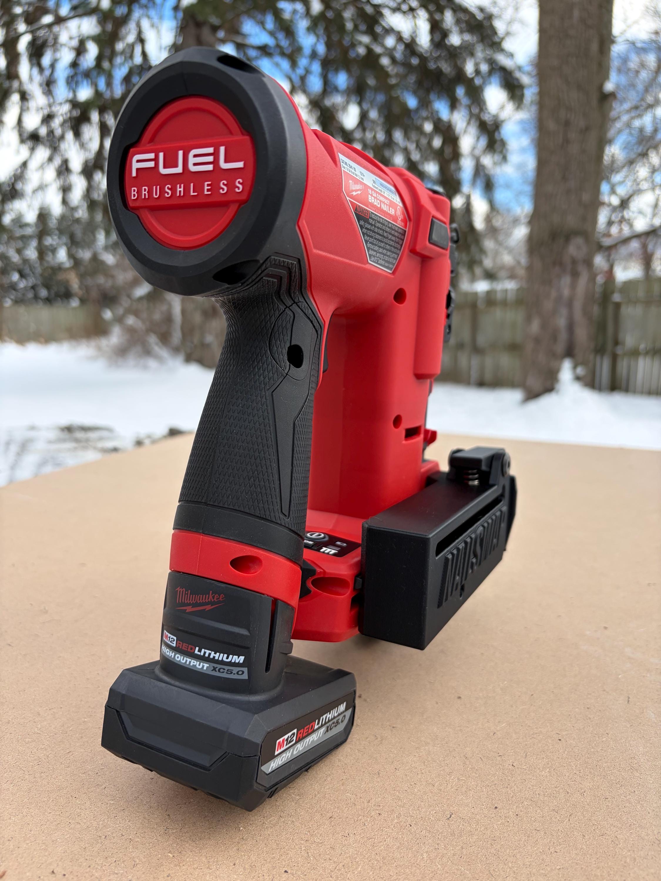 NAILSWAP Spare Nail Compartment for Milwaukee M12 18 Ga. Brad Nailer