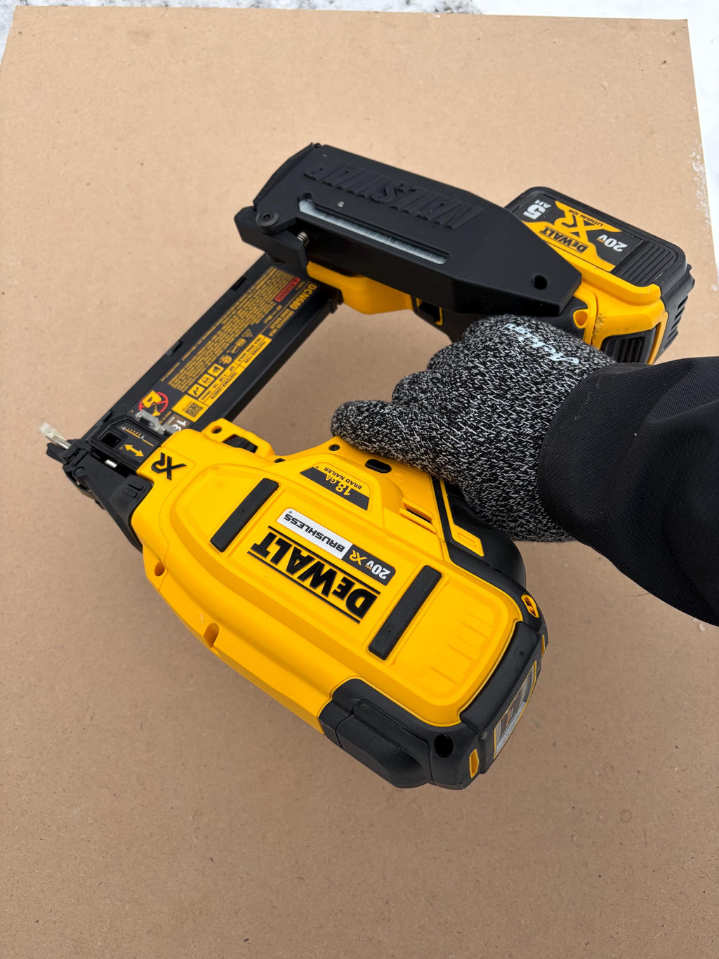 NAILSWAP Spare Nail Compartment for DeWalt 20V 18 Ga. Brad Nailer