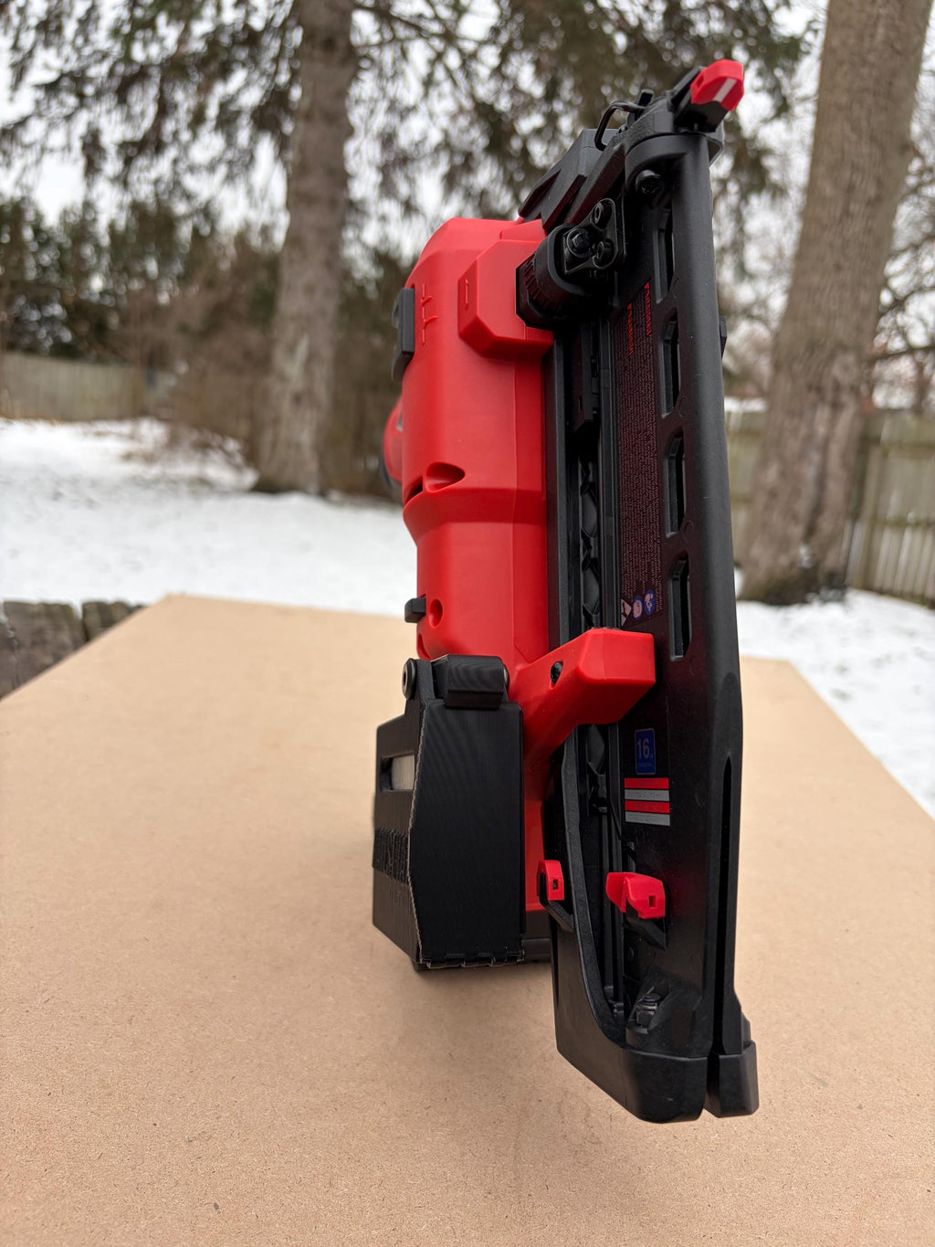 NAILSWAP Spare Nail Compartment for Milwaukee M18 16 Ga. Straight Finish Nailer