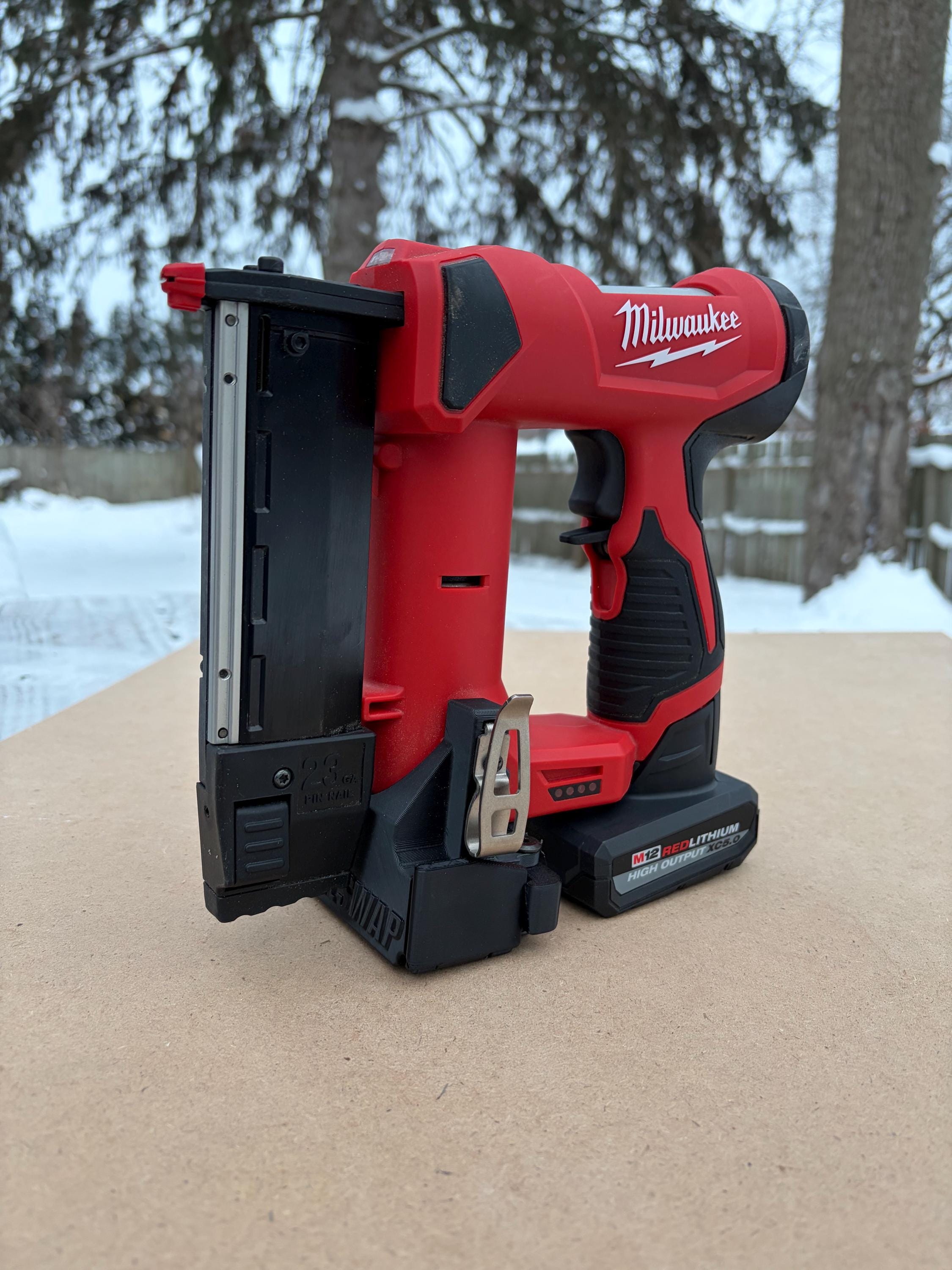NAILSWAP Spare Nail Compartment for Milwaukee M12 23 Ga. Pin Nailer