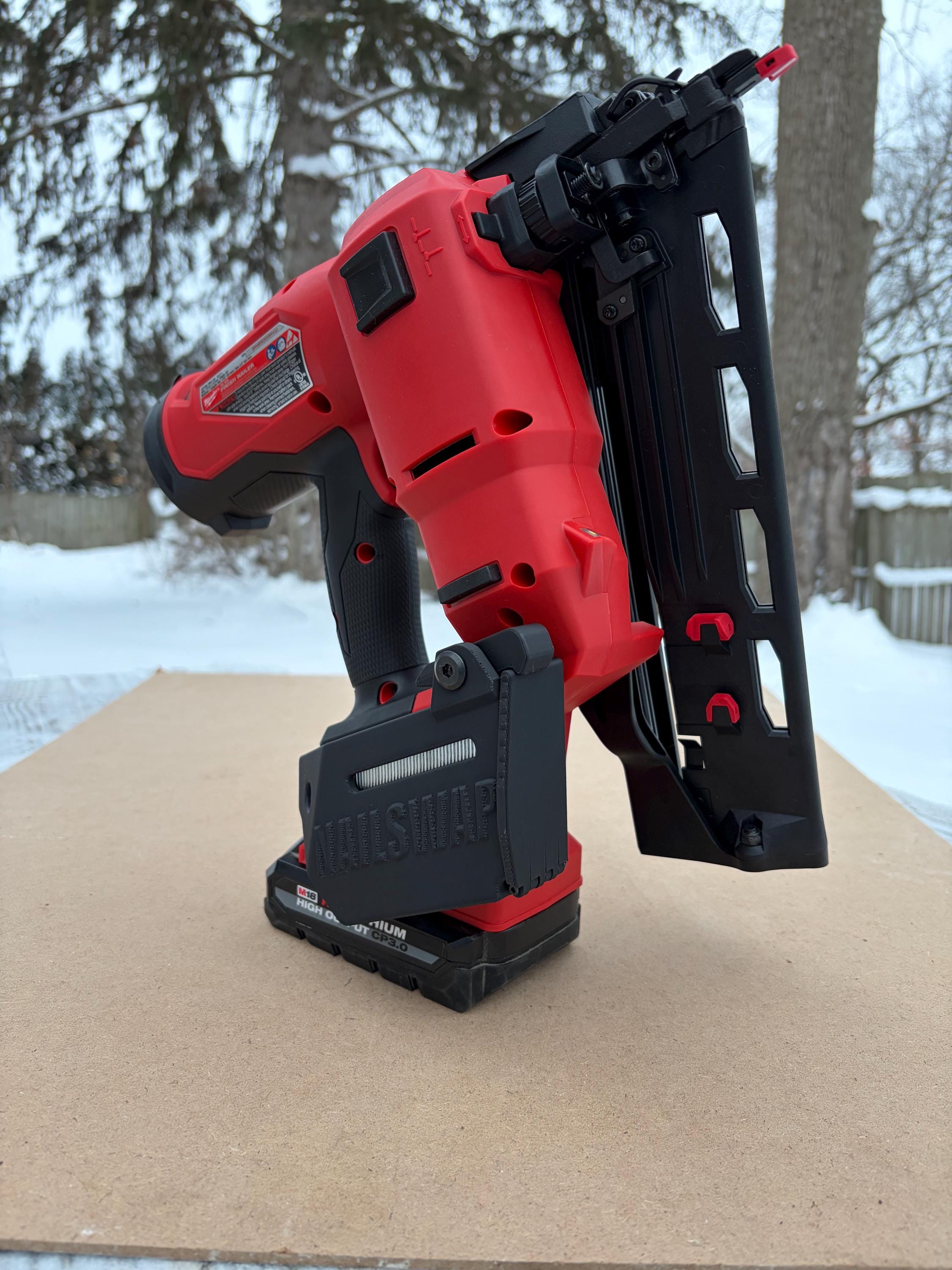 NAILSWAP Spare Nail Compartment for Milwaukee M18 16 Ga. Angled Finish Nailer